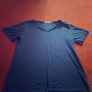 Simple blue T-shirt